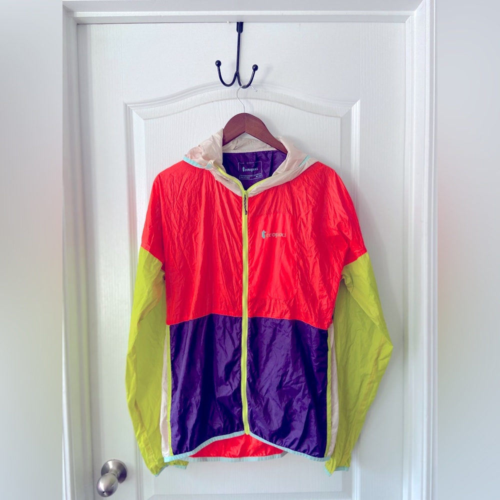 Cotapaxi light multi color rain jacket Large